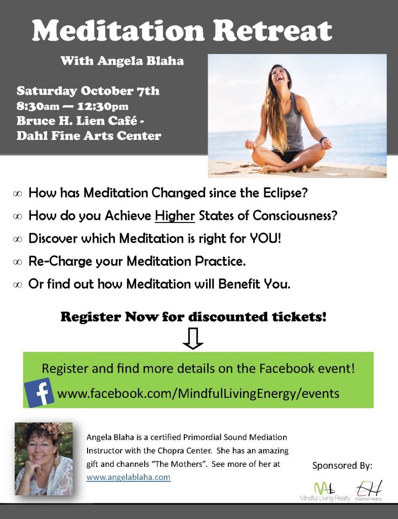 Meditation Retreat - Angela Blaha | Soul Mentor